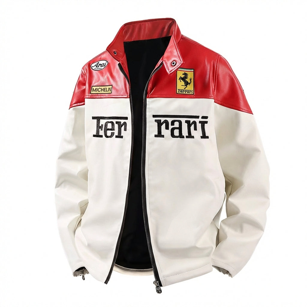 Jacket Ferrari White & Red