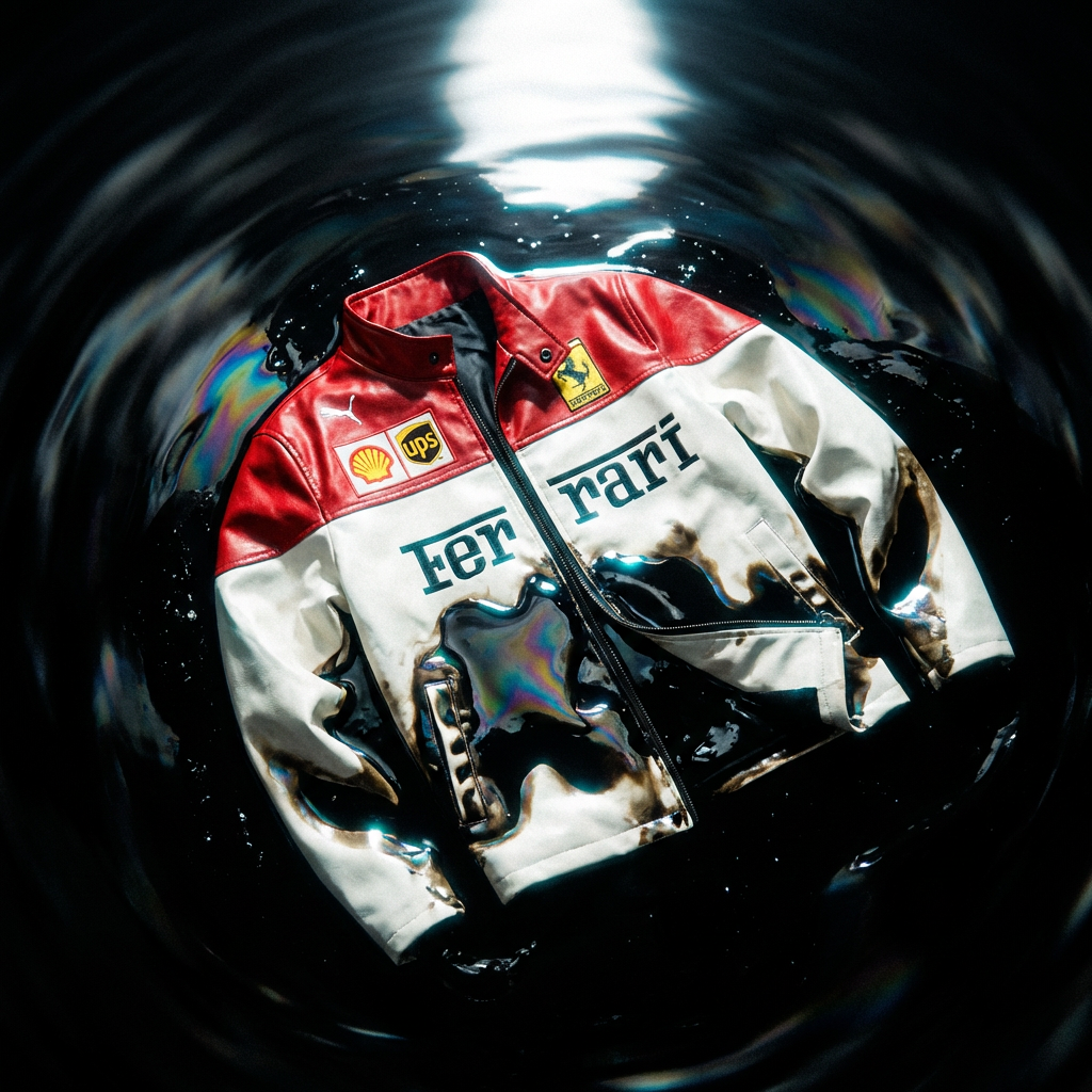 Jacket Ferrari White & Red