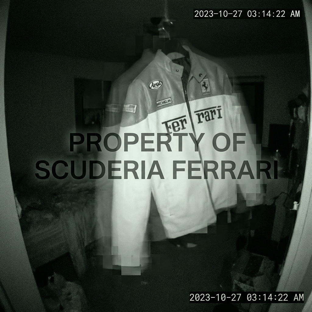 Jacket Ferrari White & Red