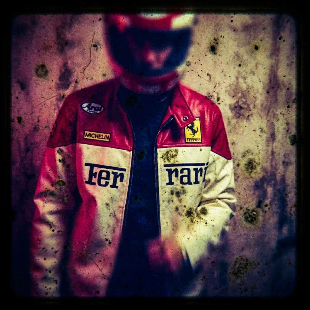 Jacket Ferrari White & Red